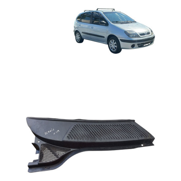 Grade Churrasqueira Renault Scenic 2000 2009 Direita 