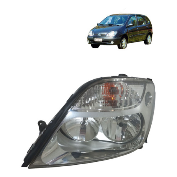 Farol Dianteiro Scenic 2003 2009 Esquerdo
