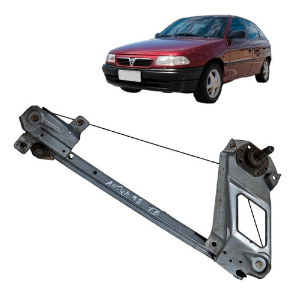 Maquina Vidro Manual Traseiro Astra 1994 1997 Esquerdo