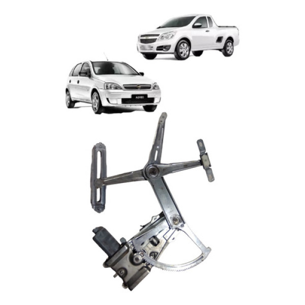 Máquina Vidro Elétrico Dianteiro Direito Corsa 2002 A 2012