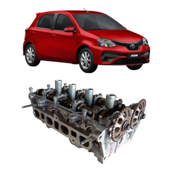 Cabeçote Retificado Etios 1.3 16v Flex 2013 2021