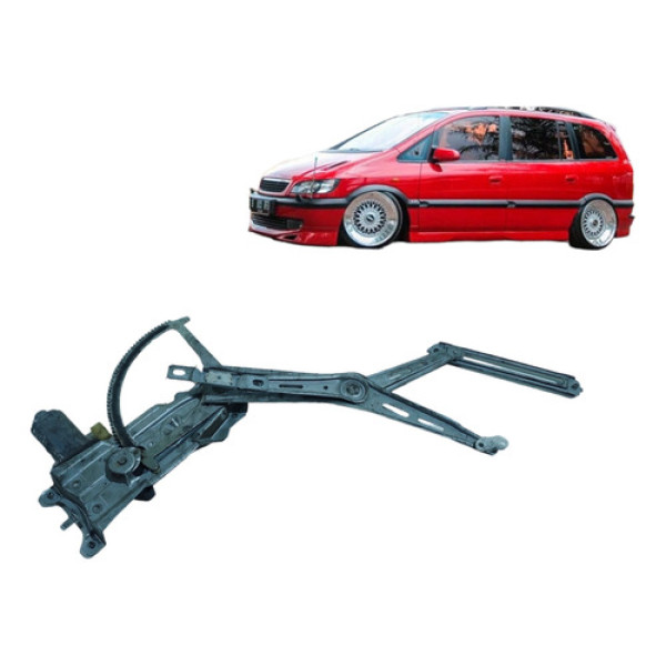 Maquina Vidro Elétrico Zafira 2001 2012 Dianteiro Direito