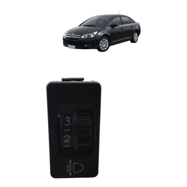 Botao Regulagem Farol C4 Pallas 2008 2013