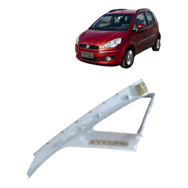 Moldura Coluna Dianteiro Esquerdo Fiat Idea 2006 A 2016