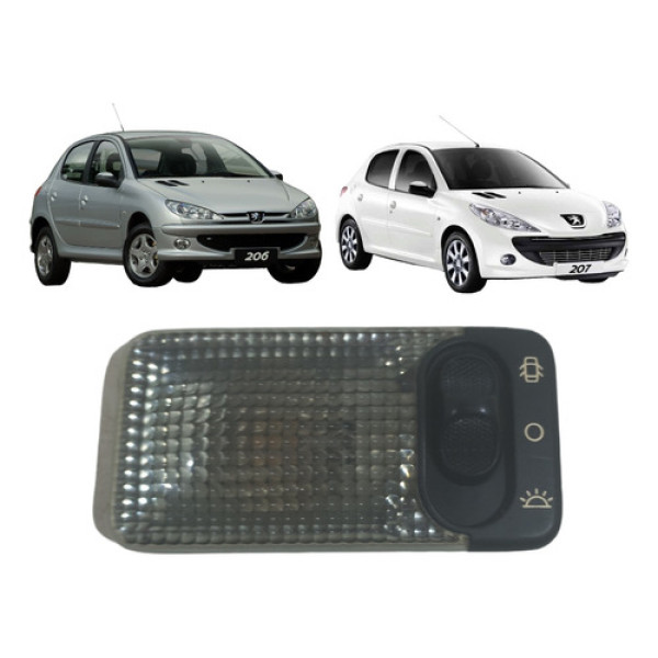 Luz Teto Peugeot 206 207 1999 A 2003