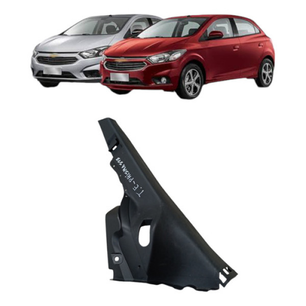 Acabamento Coluna Traseira Esquerda Prisma Onix 2013 A 2019