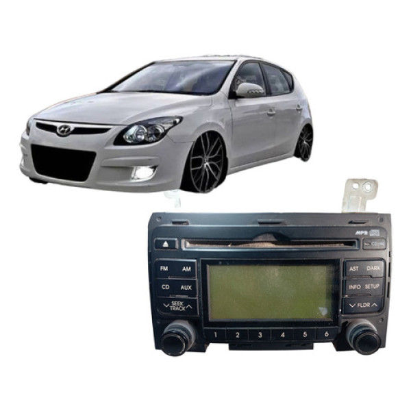 Radio Automotivo Mp3 Cd Player I30 2008 A 2012
