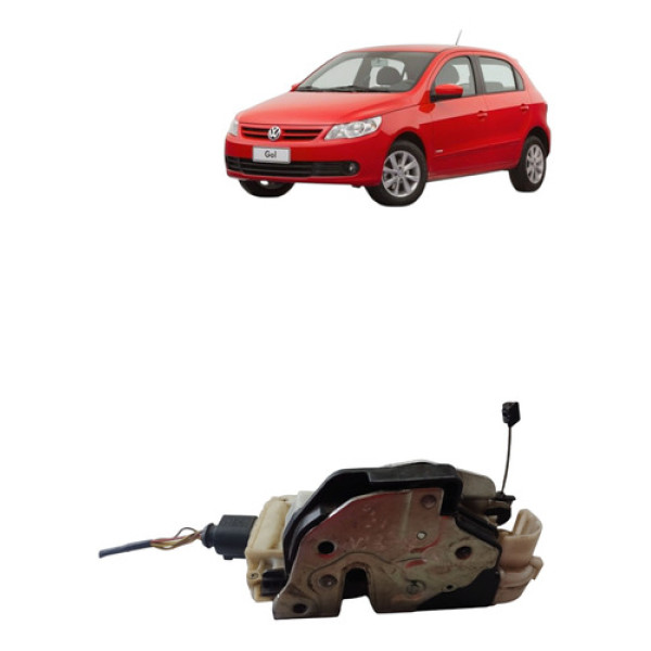 Fechadura Eletrica Porta Dianteira Gol G5 2008 2012 Esquerda