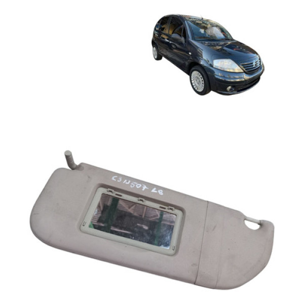 Quebra Sol Citroen C3 2003 2012 Esquerdo