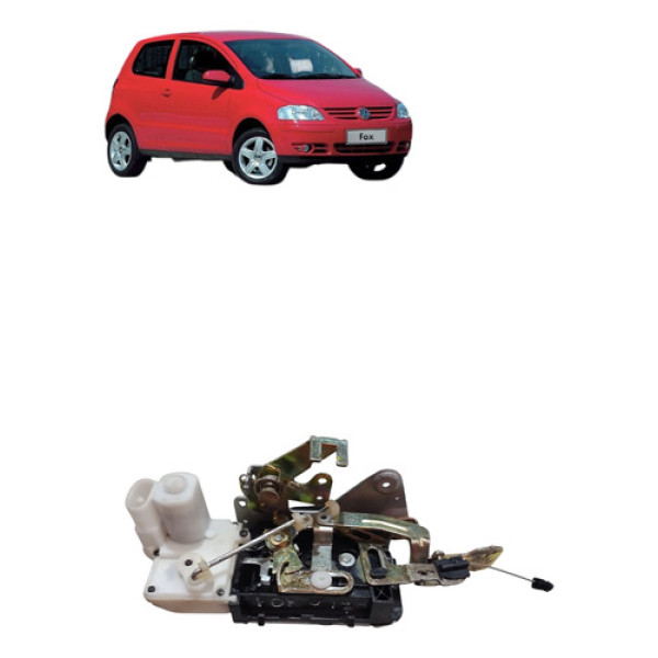 Fechadura Eletrica Porta Dianteira Fox 2004 2009 Esquerda