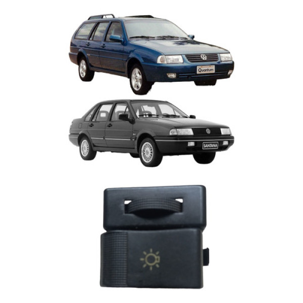 Botão Chave Luz Farol Volkswagen Santana Quantum 1991/1997