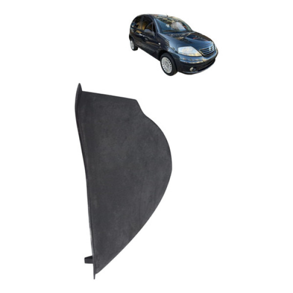 Acabamento Tampa Lateral Painel Citroen C3 2003 2012 Esquerd