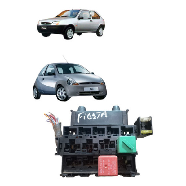 Caixa Fusíveis Ford Fiesta Ka 1.0 1996 A 2002
