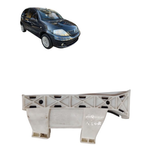 Guia Vidro Dianteiro Citroen C3 2003 2012 Esquerda