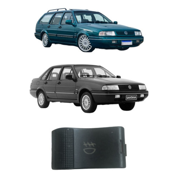 Botão Interruptor Farol Milha Volkswagen Santana 1991/1997