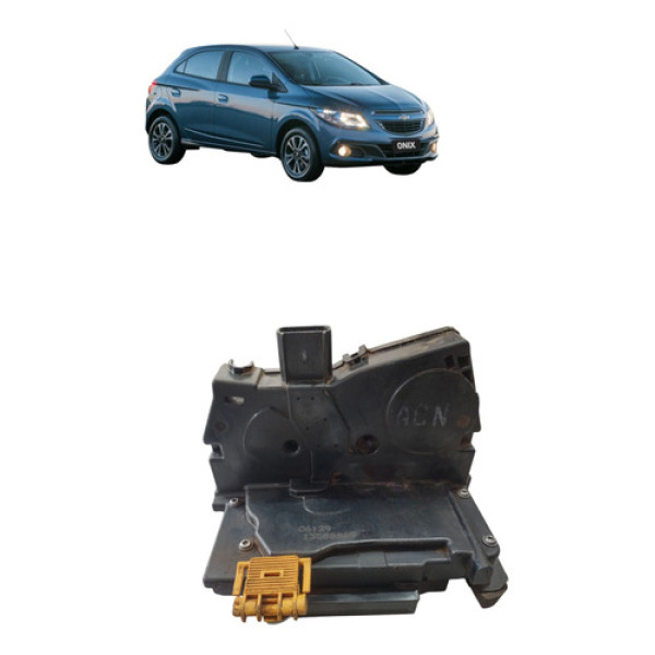 Fechadura Eletrica Porta Traseira Onix 2013 2016 Esquerda 