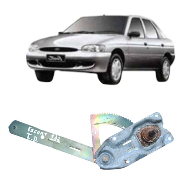 Maquina Vidro Traseira Direita Ford Escor 1997 2003