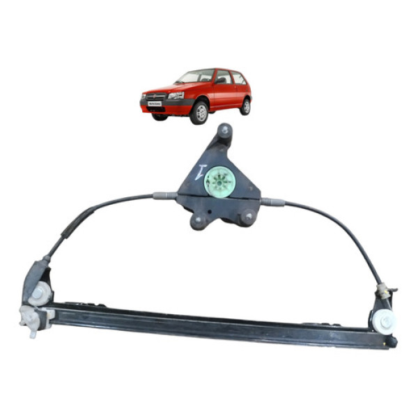 Maquina Vidro  Fiat Uno Sem Motor