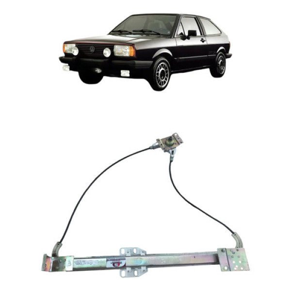 Máquina Vidro Manual Direita Gol Quadrado 1987 A 1994
