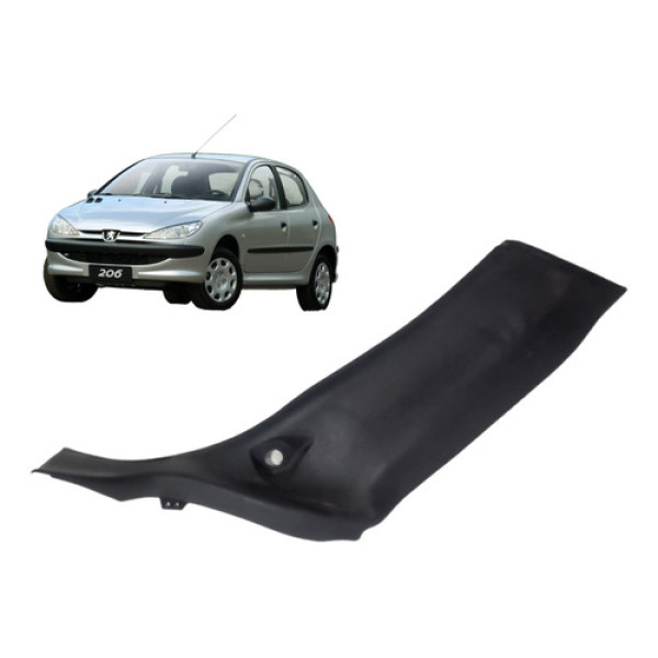 Moldura Coluna Traseira Direita Peugeot 206 1999 A 2008