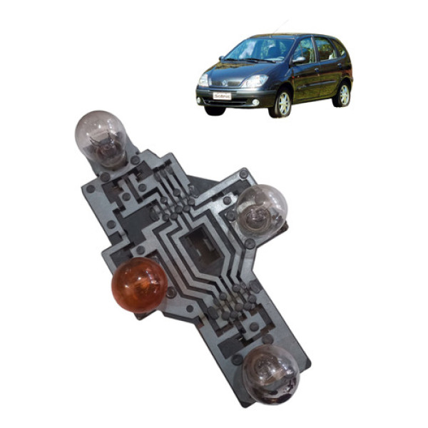 Circuito Soquete Lanterna Traseira Scenic 2003 2009 Esquerda