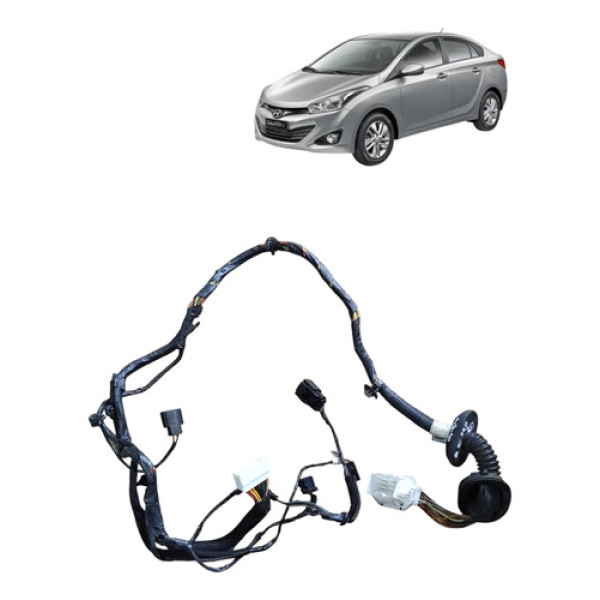 Chicote Porta Dianteira Esquerda Hb20s 2013 2018 Original