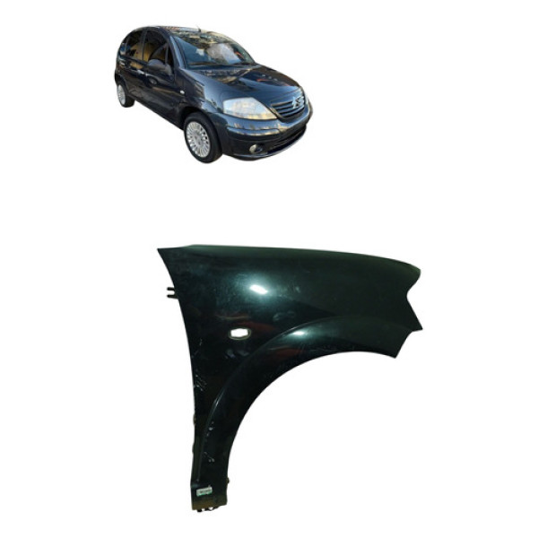 Paralama Dianteiro Citroen C3 2003 2012 Direito