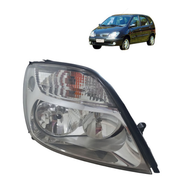 Farol Dianteiro Scenic 2003 2009 Direito