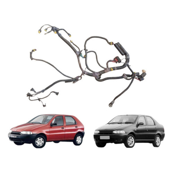 Chicote Injeção Eletrônica Palio Siena 1.0 1996 A 2001