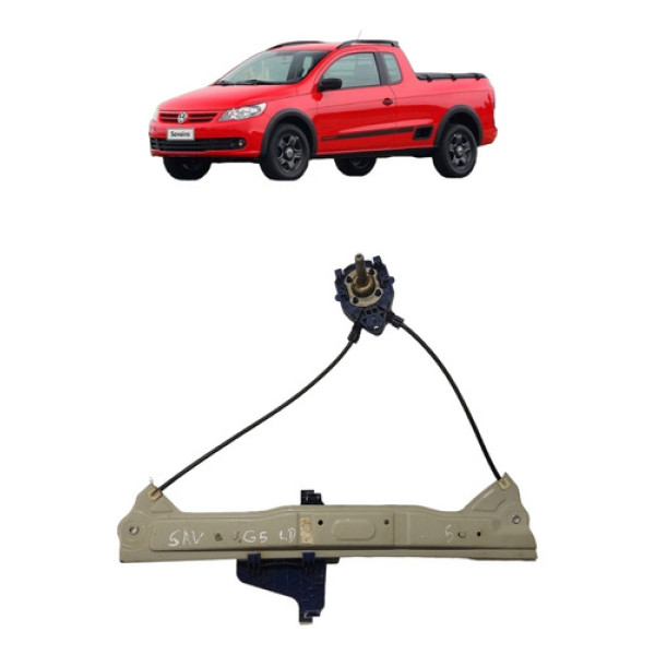 Máquina Vidro Manual Direito Saveiro G5 G6 G7 2009 A 2023