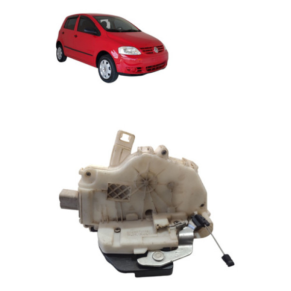 Fechadura Eletrica Porta Dianteira Fox 2004 2009 Esquerda