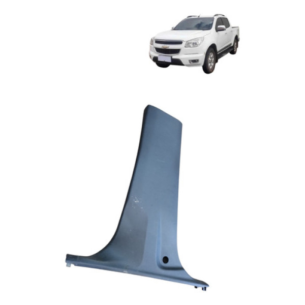 Moldura Coluna Esquerda Meio S10 2013 2016