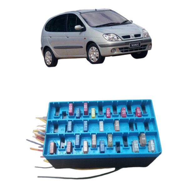 Caixa Fusíveis Interna Renault Scenic 1.6 2004 A 2010