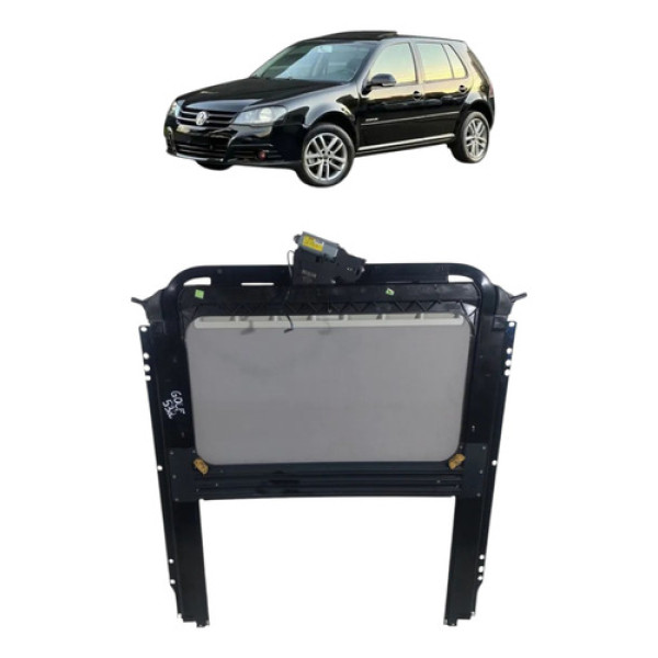 Teto Solar Golf Sportline 2006 2013 Armacao C Motor