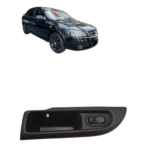Moldura Botao Vidro Eletrico Traseiro Astra 2009 Esquerdo