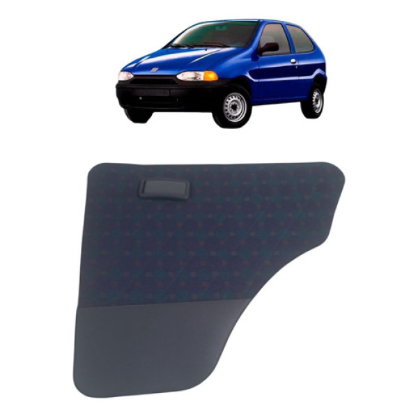 Forro Lateral Traseiro Fiat Palio 2 Portas 1996 2000 Direito