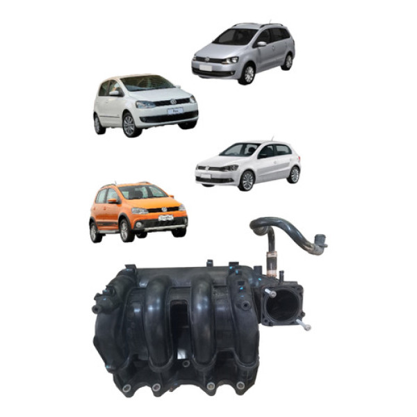 Coletor Admissão Crossfox Fox Spacefox Gol Power 1.6