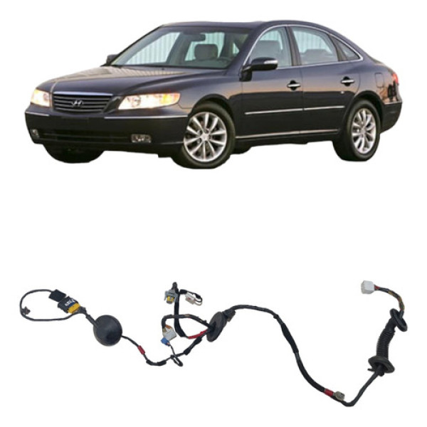 Chicote Porta Traseira Esquerda Azera 2007 A 2010 