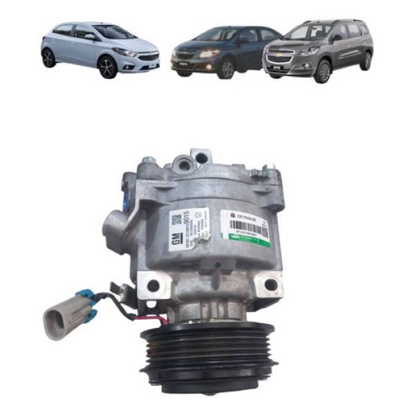 Compressor Ar Condicionado Onix Spin Cobalt Prisma 2013 2018
