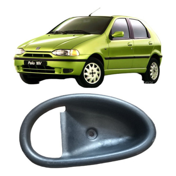 Moldura Maçaneta Interna Fiat Palio Traseiro Direito 