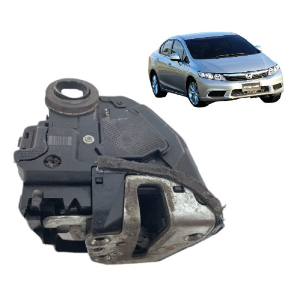 Fechadura Elétrica New Civic 2012 A 2016 Traseira Direita