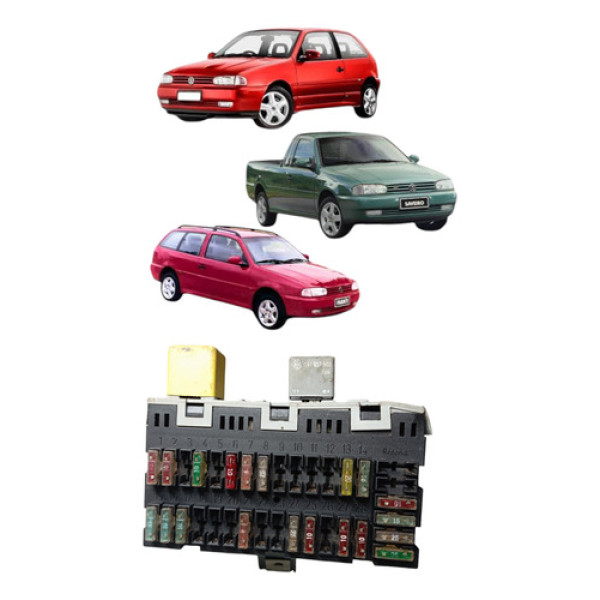 Caixa Fusíveis Gol Parati Saveiro 1996 A 2002