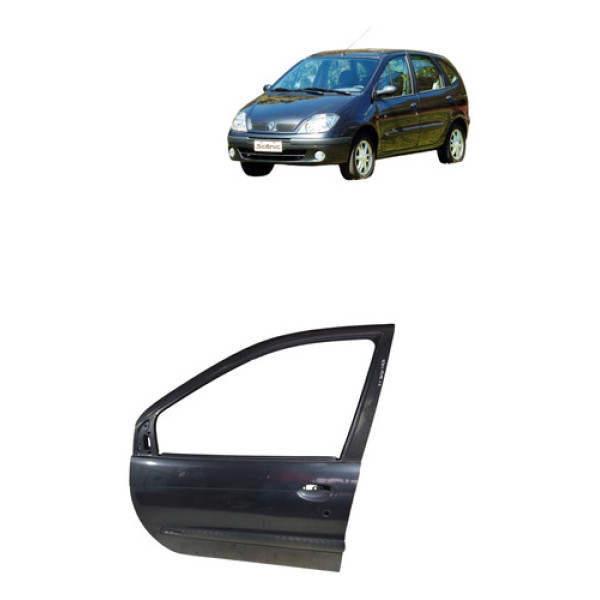 Porta Dianteira Renault Scenic 2003 2010 Esquerda