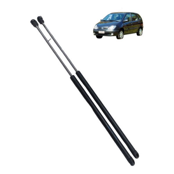 Par Amortecedor Tampa Traseira Scenic 2003 2009