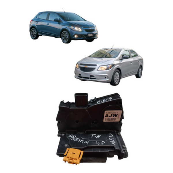 Fechadura Eletrica Porta Traseira Prisma Onix 2015 Esquerda