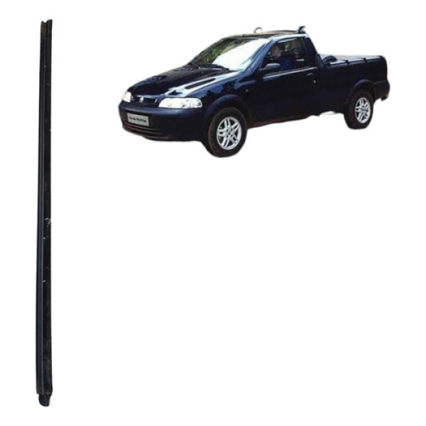 Pestana Esquerda Fiat Strada 2001 2005