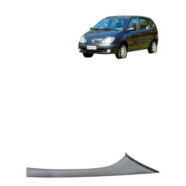 Acabamento Coluna Parabrisa Renault Scenic 2003 2010 Direita
