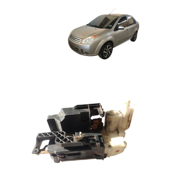 Fechadura Eletrica Porta Traseira Fiesta 2002 2012 Direita