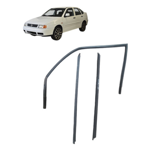 Pestana Porta Dianteira Polo Classic 1997 2002 Esquerda