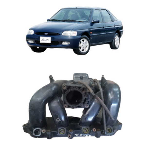 Coletor Admissão Ford Escort Zetec 1.8 1997 A 2003